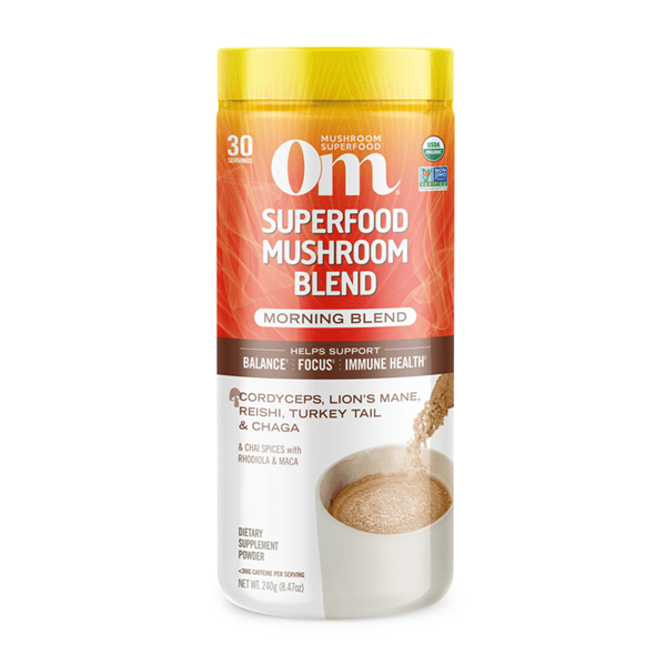 mushroom morning energy blend powder (om mushrooms)