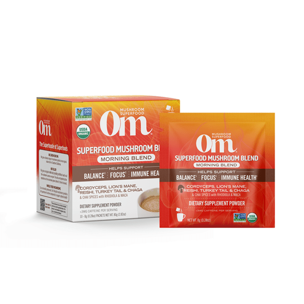mushroom morning energy packets (om mushrooms)