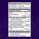 mycobotanicals brain & body host defense supplement facts