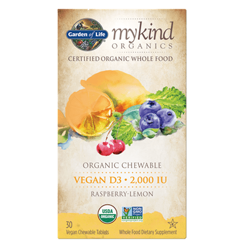 mykind Organics 2000 IU Vegan D3 (Garden of Life)