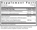 Immuno Thyroid CV supplement facts