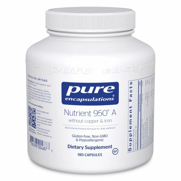 Nutrient 950 With A W/O Cu & Fe (Pure Encapsulations)