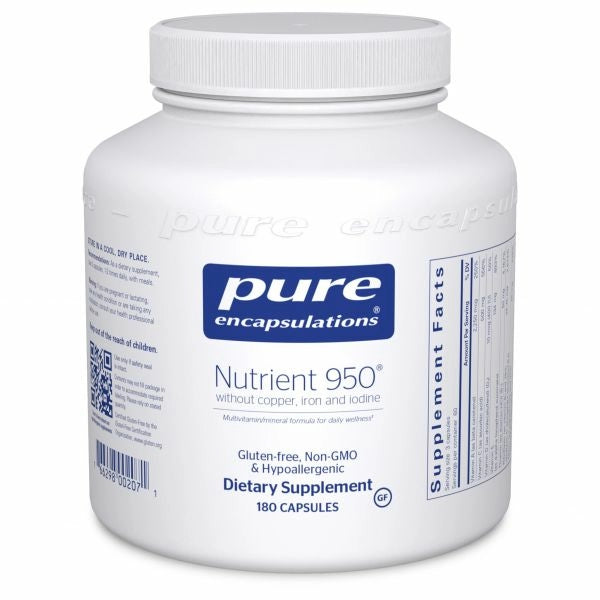 Nutrient 950 W/O Cu,Fe & I (Pure Encapsulations)