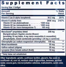 once-daily health booster (life extension) supplement facts