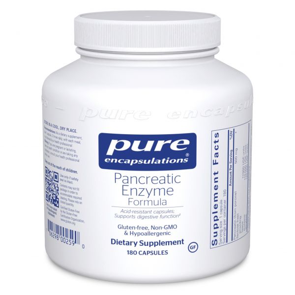 Pancreatic Enzyme Formula 180's (Pure Encapsulations)