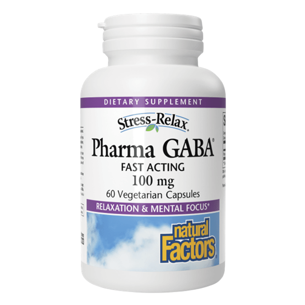 pharma gaba 100 mg natural factors