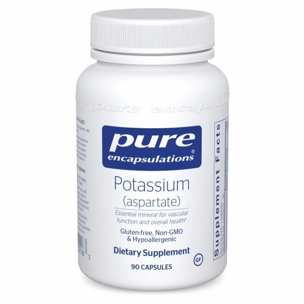 Potassium (Aspartate) 90's (Pure Encapsulations)