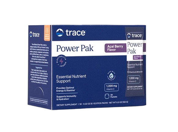 power pak acai berry trace minerals research