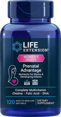 prenatal advantage (life extension)
