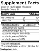 probiotic synergy powder designs for health supplement facts