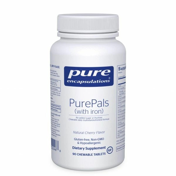 PurePals (with iron) chewable tablets (Pure Encapsulations)