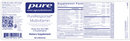 pureresponse multivitamin pure encapsulations label