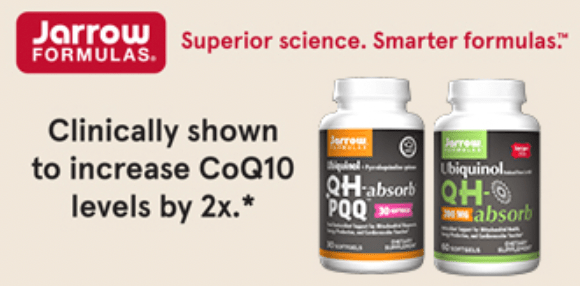 qh-absorb | jarrow | best coq10 | coq10 bioavailability | pqq benefits