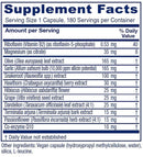 rauwolfia extra vitanica supplement facts