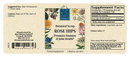 rose hips solid extract wise woman herbals label