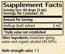 skullcap wise woman herbals supplement facts