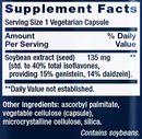 soy isoflavones (life extension) supplement facts