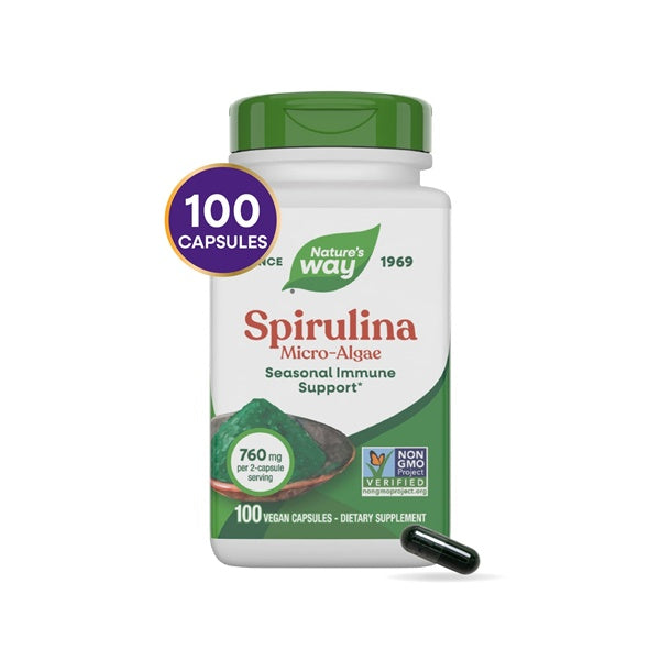 spirulina capsules (nature's way)