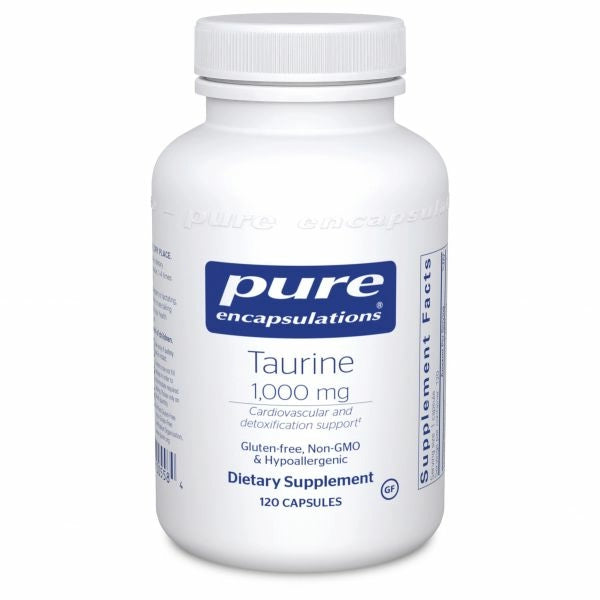 Taurine 1000 Mg. 120's (Pure Encapsulations)