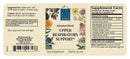 upper respiratory support wise woman herbals label