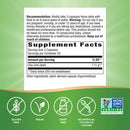 uva ursi leaves nature's way supplement facts