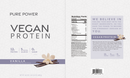 pure power | vegan protein dr. mercola label