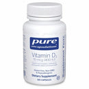 vitamin d3 10 mcg pure encapsulations