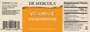 vitamin e dr. mercola label