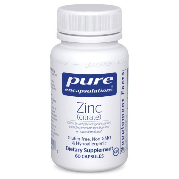 Zinc (Citrate) (Pure Encapsulations)