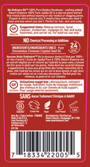 100% pure jojoba oil desert essence label