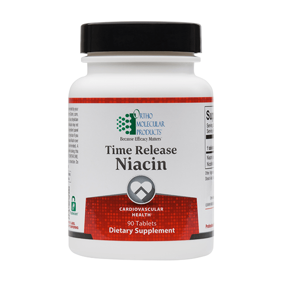 time release niacin ortho molecular products