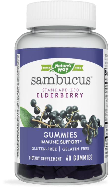 Sambucus Gummies 60 ct (Nature's Way)
