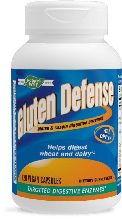 Gluten Defense 120 Veg Capsules (Nature's Way)