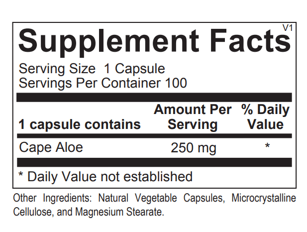 super aloe 250 ortho molecular supplement