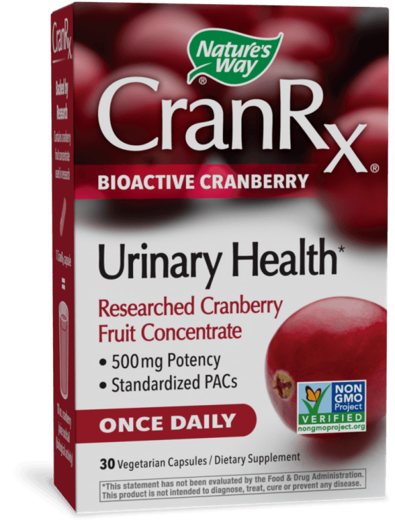 CranRx BioActive Cranberry 30 Veg Capsules (Nature's Way)