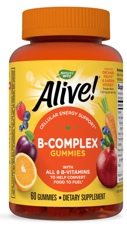 Alive!® B-Complex Gummies 60 Ct (Nature's Way)