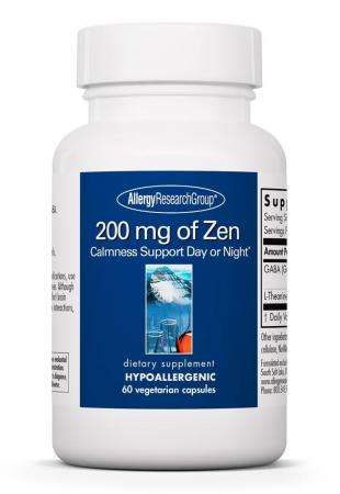 200 mg of Zen 60 Count (Allergy Research Group)