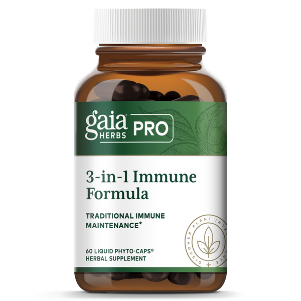 3-in-1 Immune Formula (Gaia Herbs Professional Solutions) Front