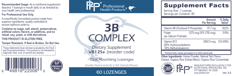 buy 3B complex professional health products