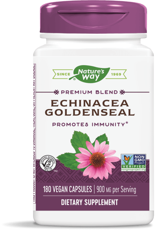 Echinacea Goldenseal veg capsules (Nature's Way) 180ct