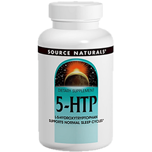 5-HTP 100 mg (Source Naturals) Front