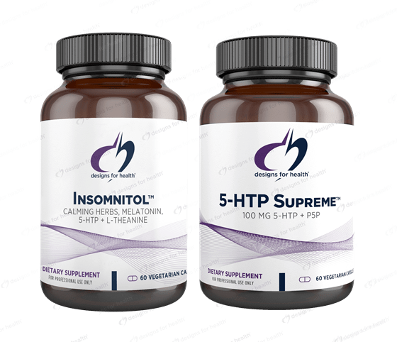 5-htp supreme + insomnitol designs for health
