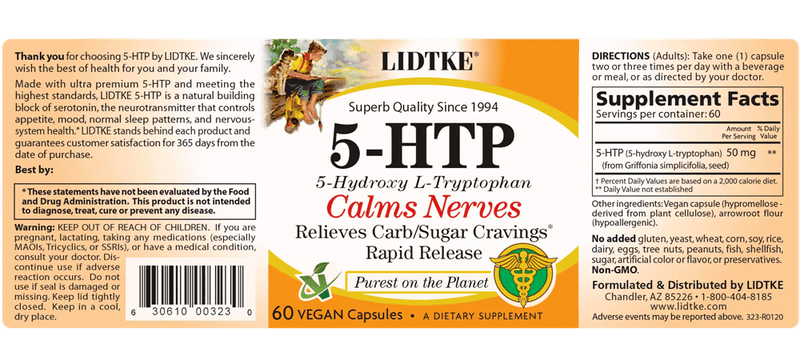5-HTP (Lidtke) Label