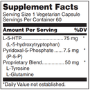 5-htp plus formula douglas labs supplement facts