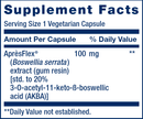 5-lox inhibitor with apresflex (life extension) supplement facts