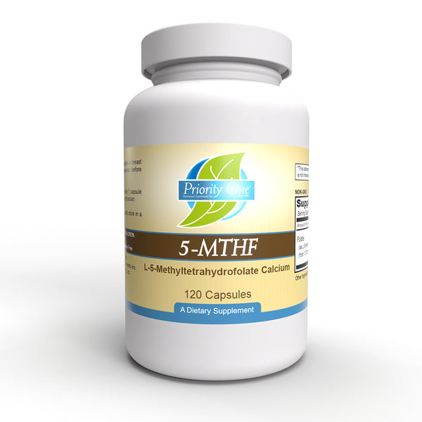 5-MTHF (Priority One Vitamins) Front