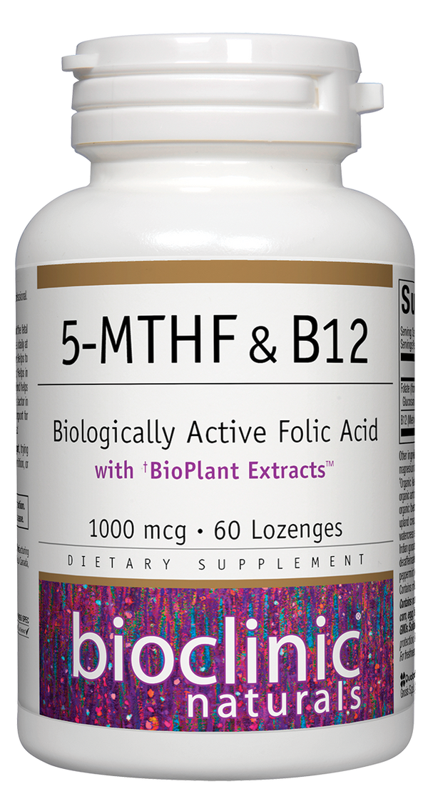 5-MTHF & B12 (Bioclinic Naturals) Front