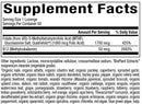 5-mthf & b12 bioclinic naturals supplement facts