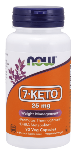 7-keto 25 mg (now foods)