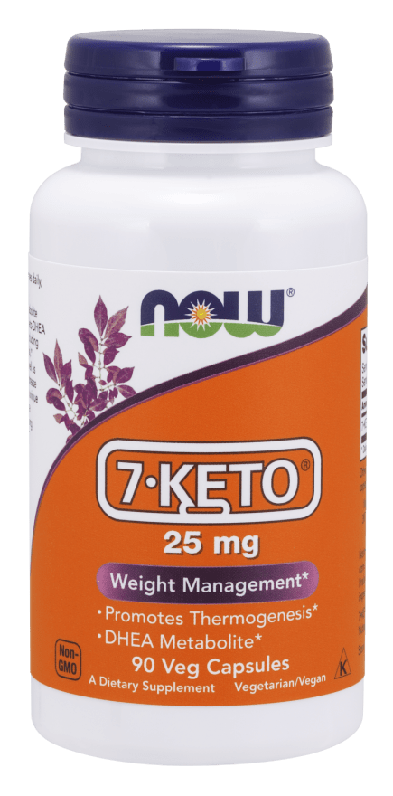 7-KETO 25 mg (NOW) Front